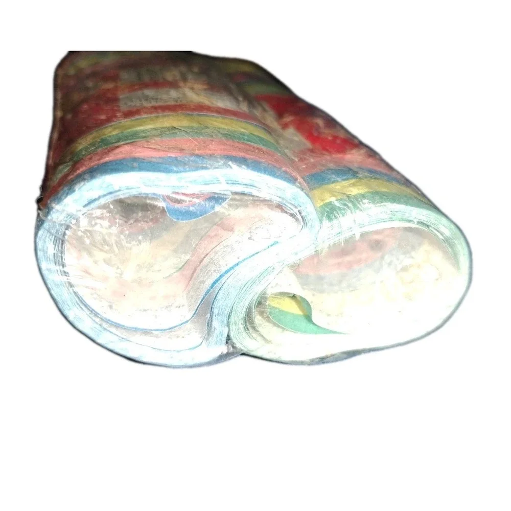 Pyro‎ Classics Black Cat Streamers, 2 Rolls of, primary colors Rare HTF BCNY3101